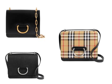 BURBERRY INTRODUCES THE D–RING BAG 